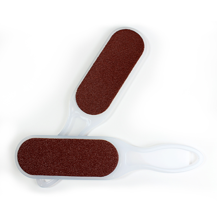 Double Sided High-Quality Emery Sandpaper Foot File Washable Plastic Foot File Callus Remove