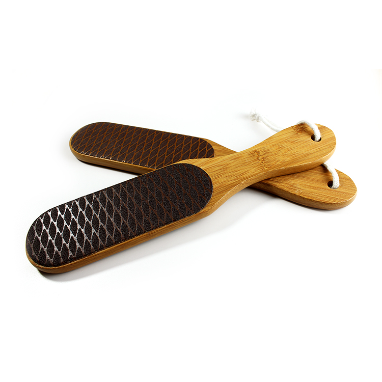 Comfortable Wooden Handle Feet Skin Exfoliating File Durable Wood Foot File Callus Remover